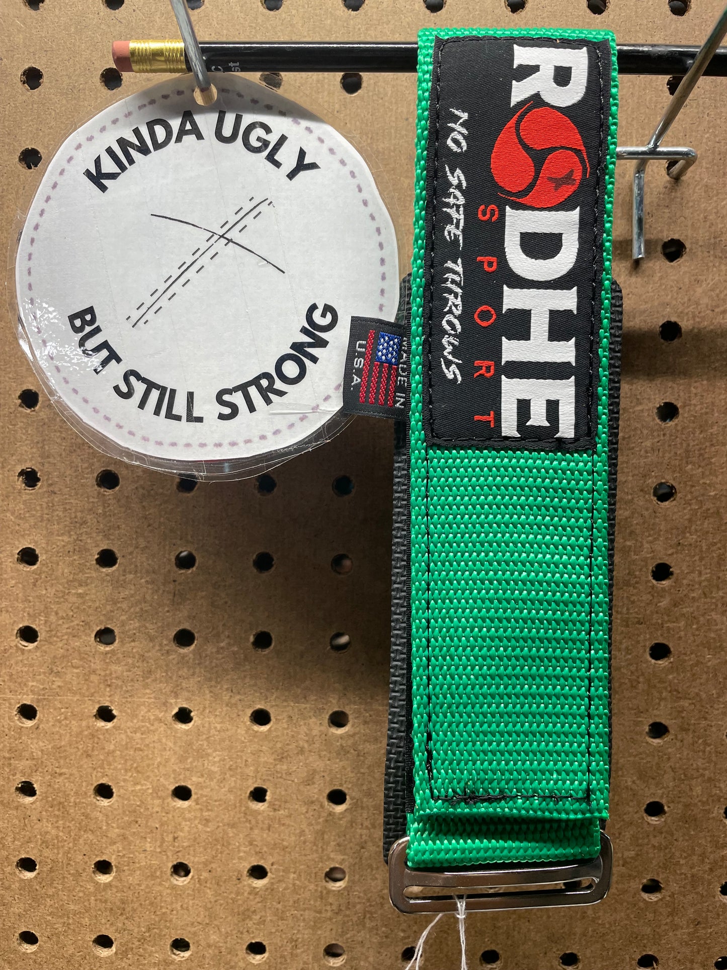 OTW- Kelly Green Rodhe Strap Classic, Medium (555)