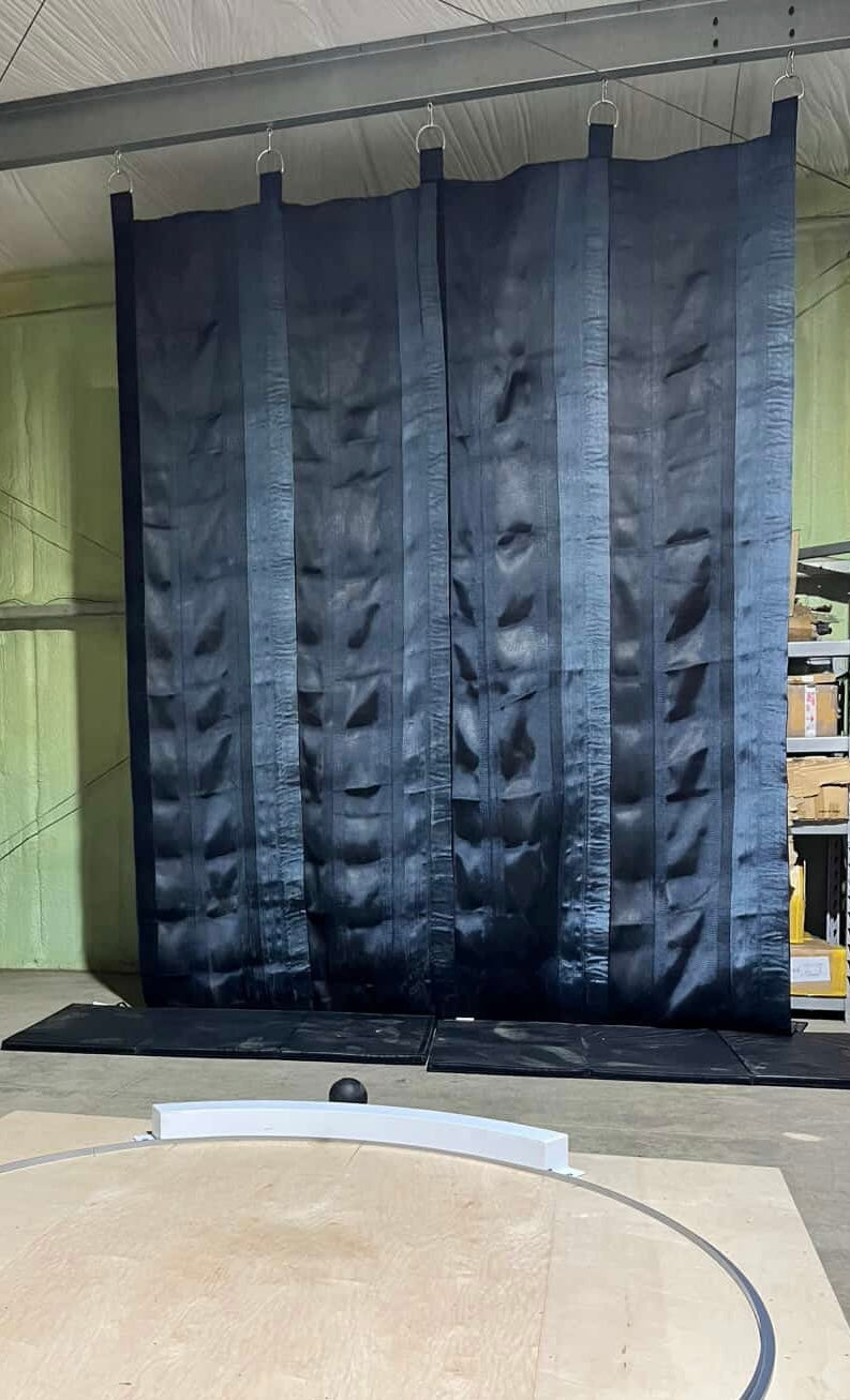 tarp sporthalle Evel Tarp Curtain System