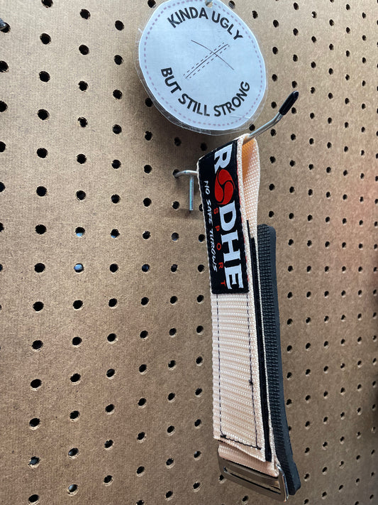 OFF THE WALL - Off White/ Cream 6.5cm Rodhe Strap